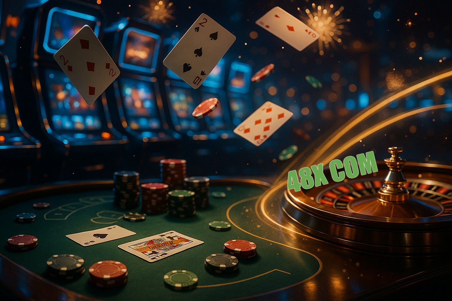 Jogos emocionantes no 48X COM