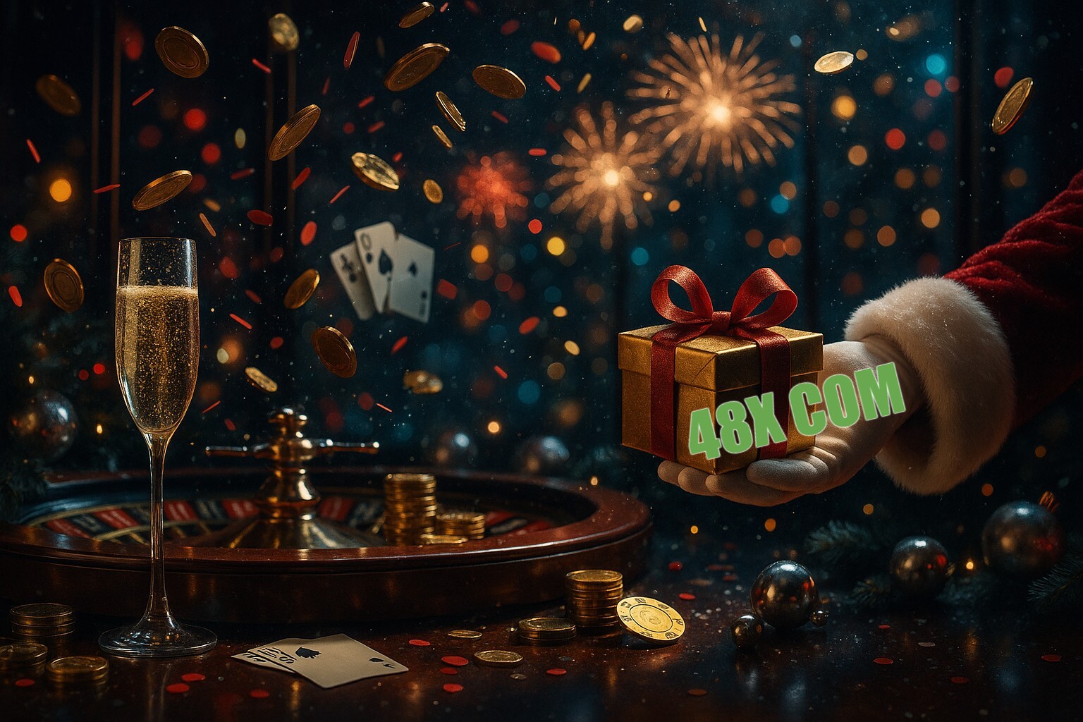 Promoções de Ano Novo no 48X COM